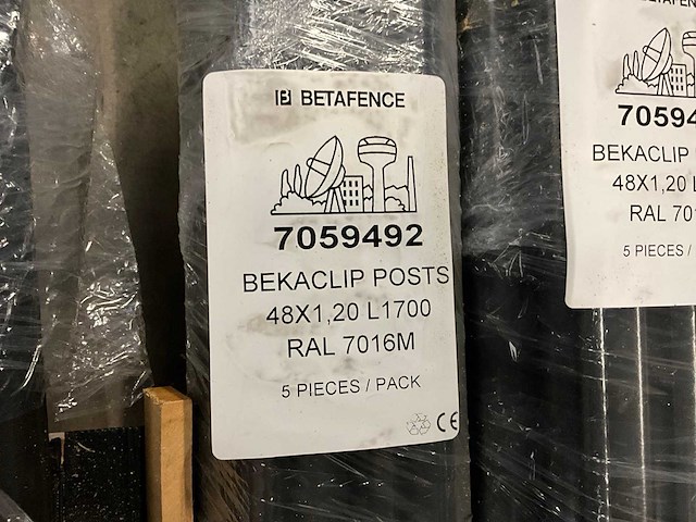 Betafence bekaclip posts tuinpaal (32x) - afbeelding 4 van  4