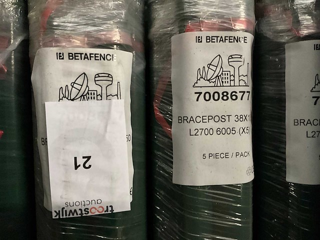 Betafence bracepost tuinpaal (180x) - afbeelding 5 van  5