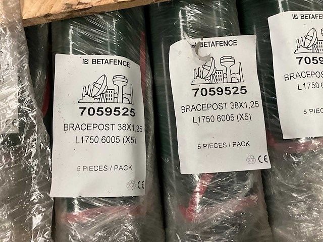 Betafence bracepost tuinpaal (75x) - afbeelding 4 van  4