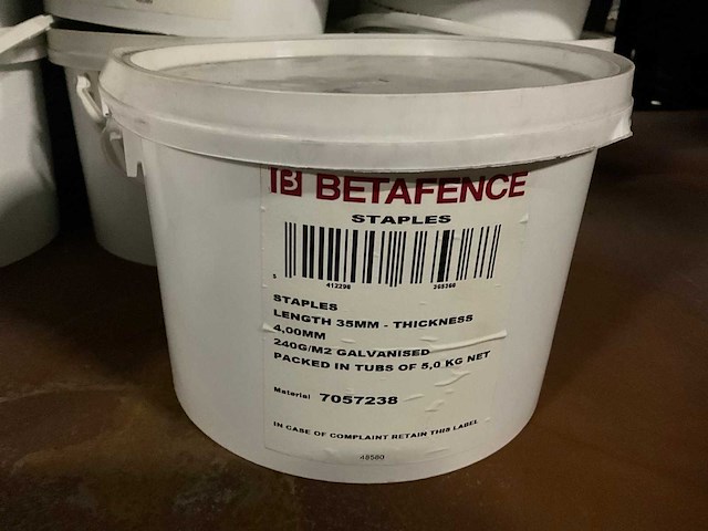 Betafence emmers krammen (15x) - afbeelding 3 van  3