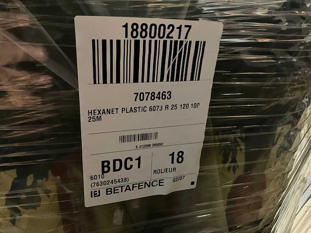 Betafence hexanet rollen tuingaas (18x) - afbeelding 4 van  4