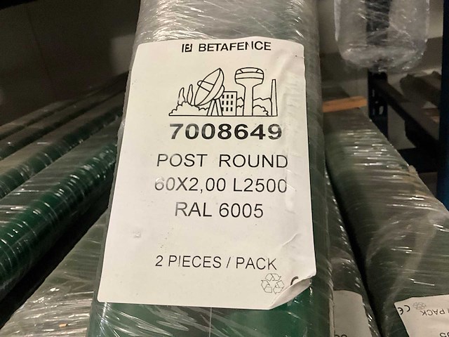 Betafence post round tuinpaal (52x) - afbeelding 5 van  5