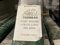 Betafence post round tuinpaal (52x) - afbeelding 5 van  5