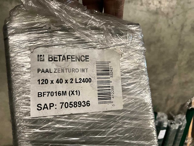 Betafence post zenturo int tuinpaal (50x) - afbeelding 4 van  4