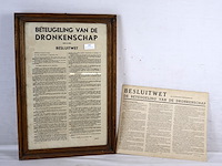 Beteugeling van de dronkenschap (x2) - afbeelding 1 van  4