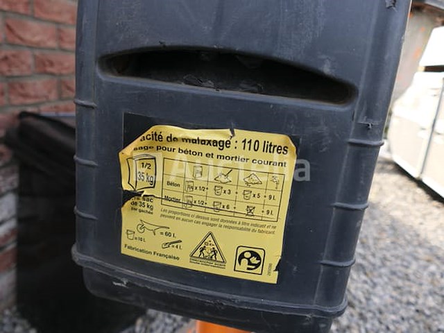 Betomix bx 134 elektrische betonmolen - afbeelding 7 van  11