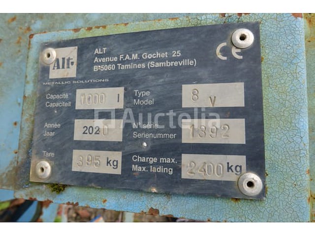 Beton cufa 1000 liter alt 8v - afbeelding 3 van  9