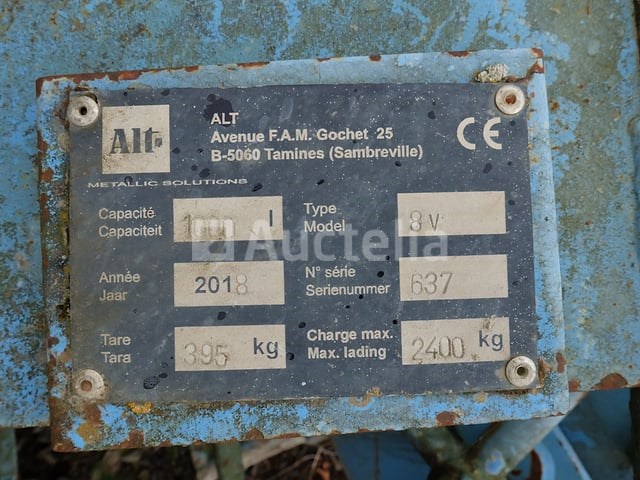 Beton cufa 1000 liter alt 8v - afbeelding 5 van  9