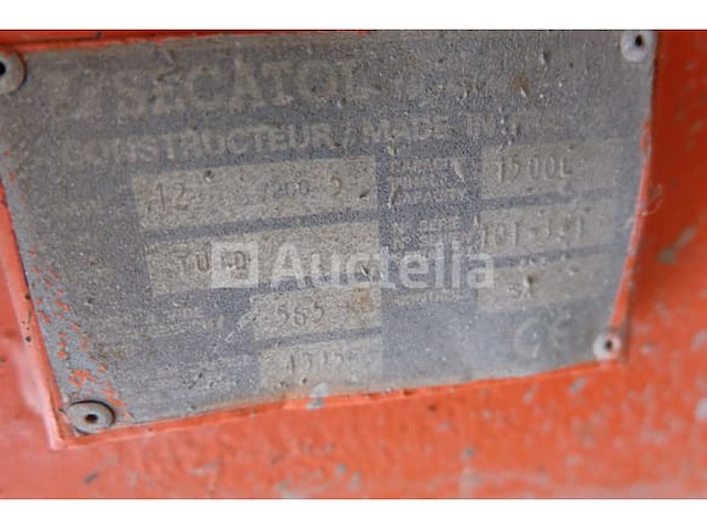 Beton cufa 1500 liter secatol - afbeelding 7 van  8