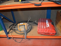 Beton tril naald, accu boorhamer hilti te7a in koffer met lader en accu (defect)