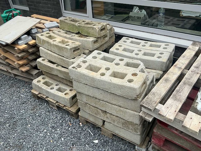 Beton voeten herras hekken (50x) - afbeelding 1 van  5