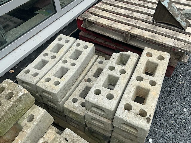 Beton voeten herras hekken (50x) - afbeelding 3 van  5