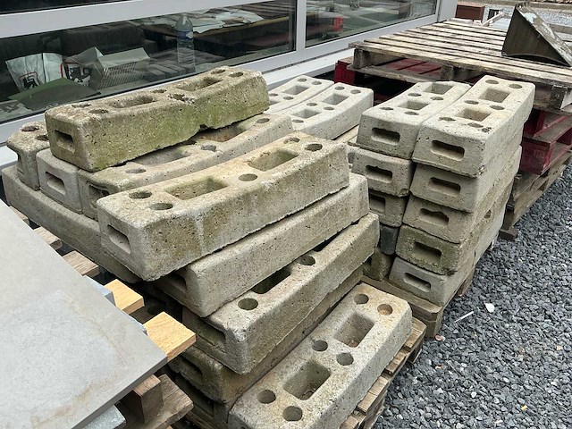 Beton voeten herras hekken (50x) - afbeelding 4 van  5