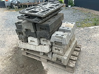 Beton voeten herras hekken (50x) - afbeelding 5 van  5