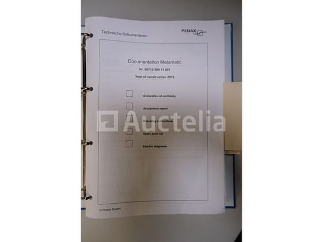 Betonbeton staal sneden en buigen lijn pedax metamatic 28 - afbeelding 57 van  65