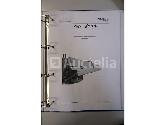 Betonbeton staal sneden en buigen lijn pedax metamatic 28 - afbeelding 58 van  65