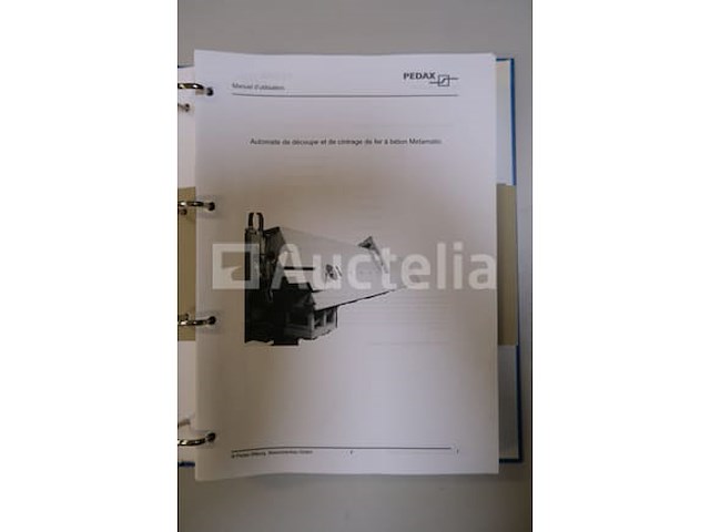 Betonbeton staal sneden en buigen lijn pedax metamatic 28 - afbeelding 59 van  65