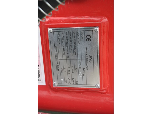 Betonfrees jwb jwb750 andere 2026 - afbeelding 1 van  1