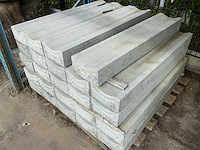 Betongoten 100 x 20 x 10 steen tuintegel (24x) - afbeelding 1 van  2