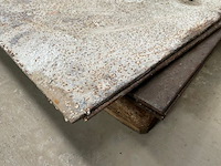 Betonijzer, resten ijzer platen - afbeelding 3 van  3