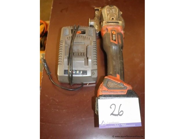 Betonijzerknipmachine tjep rc20a vv oplader - afbeelding 1 van  5