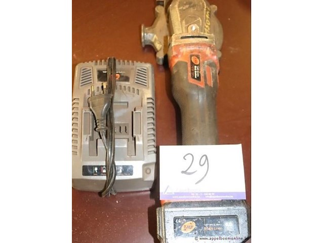 Betonijzerknipmachine tjep rc20a vv oplader - afbeelding 1 van  4