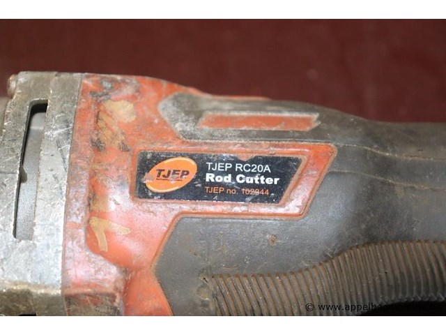 Betonijzerknipmachine tjep rc20a vv oplader - afbeelding 3 van  4