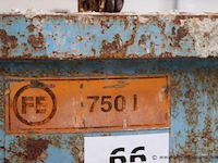 Betonkubel fe, 750 liter - afbeelding 2 van  2
