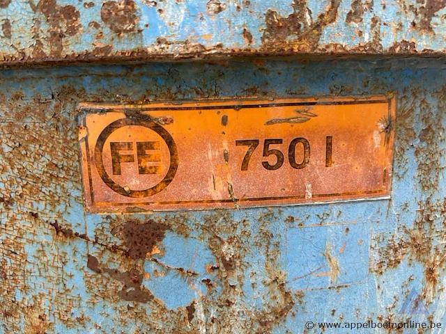 Betonkubel fe, inhoud 750 l. - afbeelding 2 van  2