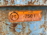 Betonkubel fe, inhoud 750 l. - afbeelding 2 van  2