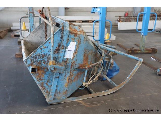 Betonkubel, mug-c n2, 250 kg eigen gewicht, 1000 kg laadvermogen - afbeelding 1 van  3