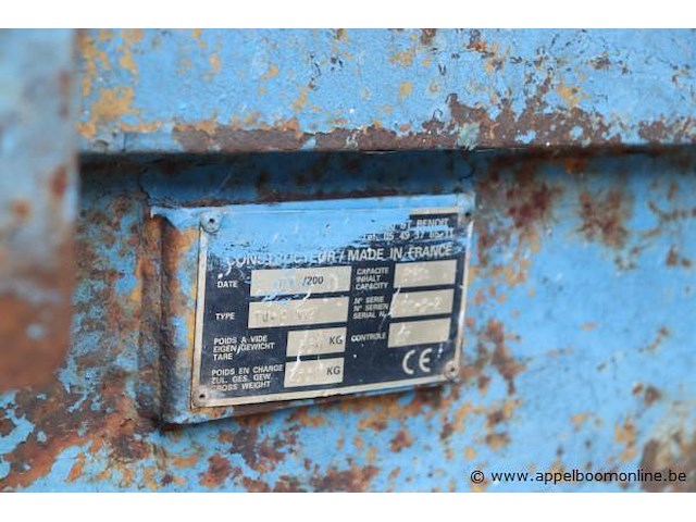 Betonkubel, mug-c n2, 250 kg eigen gewicht, 1000 kg laadvermogen - afbeelding 3 van  3