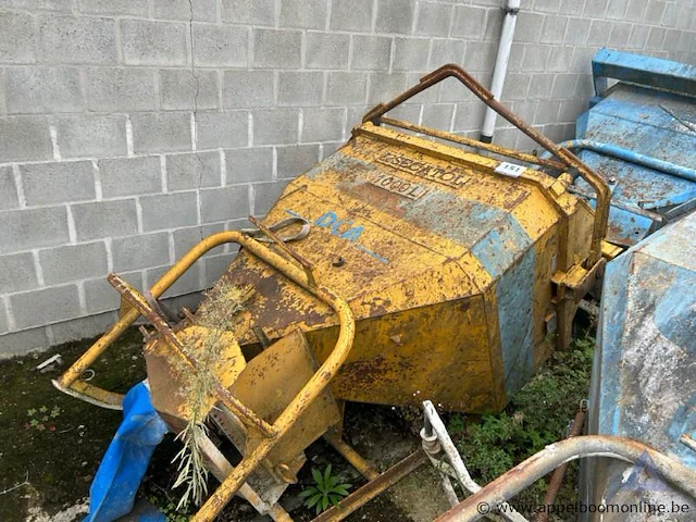 Betonkubel secatol, inhoud 1000 l. - afbeelding 1 van  2