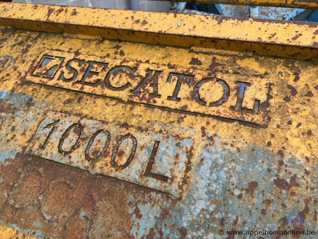 Betonkubel secatol, inhoud 1000 l. - afbeelding 2 van  2