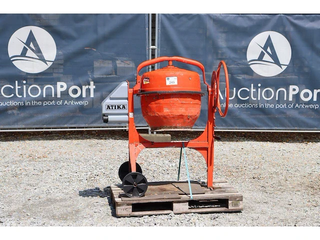 Betonmixer atika profi 145 elektrisch - afbeelding 1 van  1
