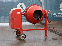 Betonmolen bouwmat 300l kuip 380v met 3 fases (marge)