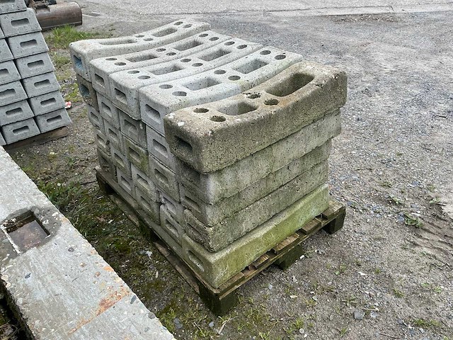 Betonnen bouwhekblok (25x) - afbeelding 3 van  6