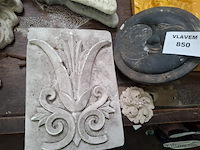 Betonnen ornament - afbeelding 1 van  1
