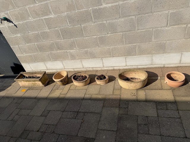 Betonnen plantenbakken - afbeelding 1 van  4