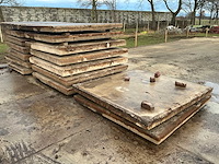 Betonplaat 200 x 200 cm cement en beton (16x) - afbeelding 1 van  4