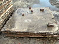 Betonplaat 200 x 200 cm cement en beton (16x) - afbeelding 2 van  4