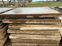 Betonplaat 200 x 200 cm cement en beton (16x) - afbeelding 3 van  4