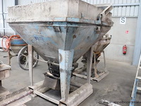 Betonsilo, altec, 1500 liter inhoud, 800 kg tarra