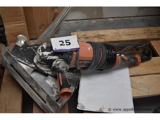 Betonslijper, agp, 230av, werking niet gekend - afbeelding 1 van  2