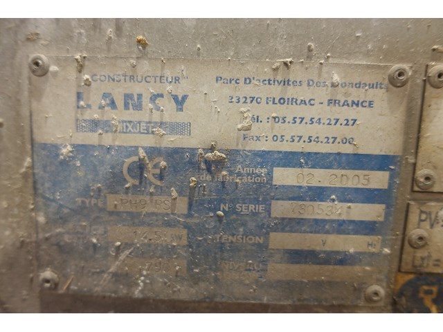 Betonspuit lancy - afbeelding 5 van  13