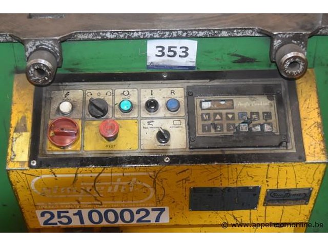 Betonstaalbuigmachine simpedil p384, bj 2003, dia 34mm - afbeelding 2 van  5