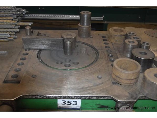 Betonstaalbuigmachine simpedil p384, bj 2003, dia 34mm - afbeelding 3 van  5