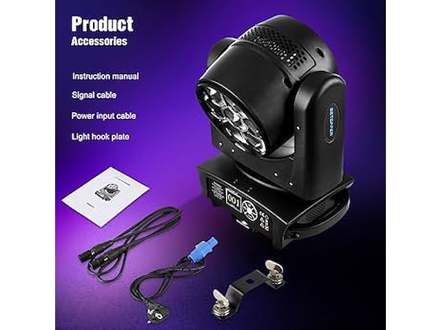 Betopper moving head 350 w disco lights - afbeelding 2 van  6