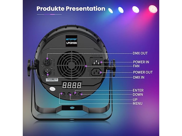 Betopper stage lights - afbeelding 4 van  4