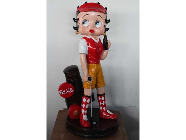 Betty boop - coca cola - beeld - afbeelding 2 van  2